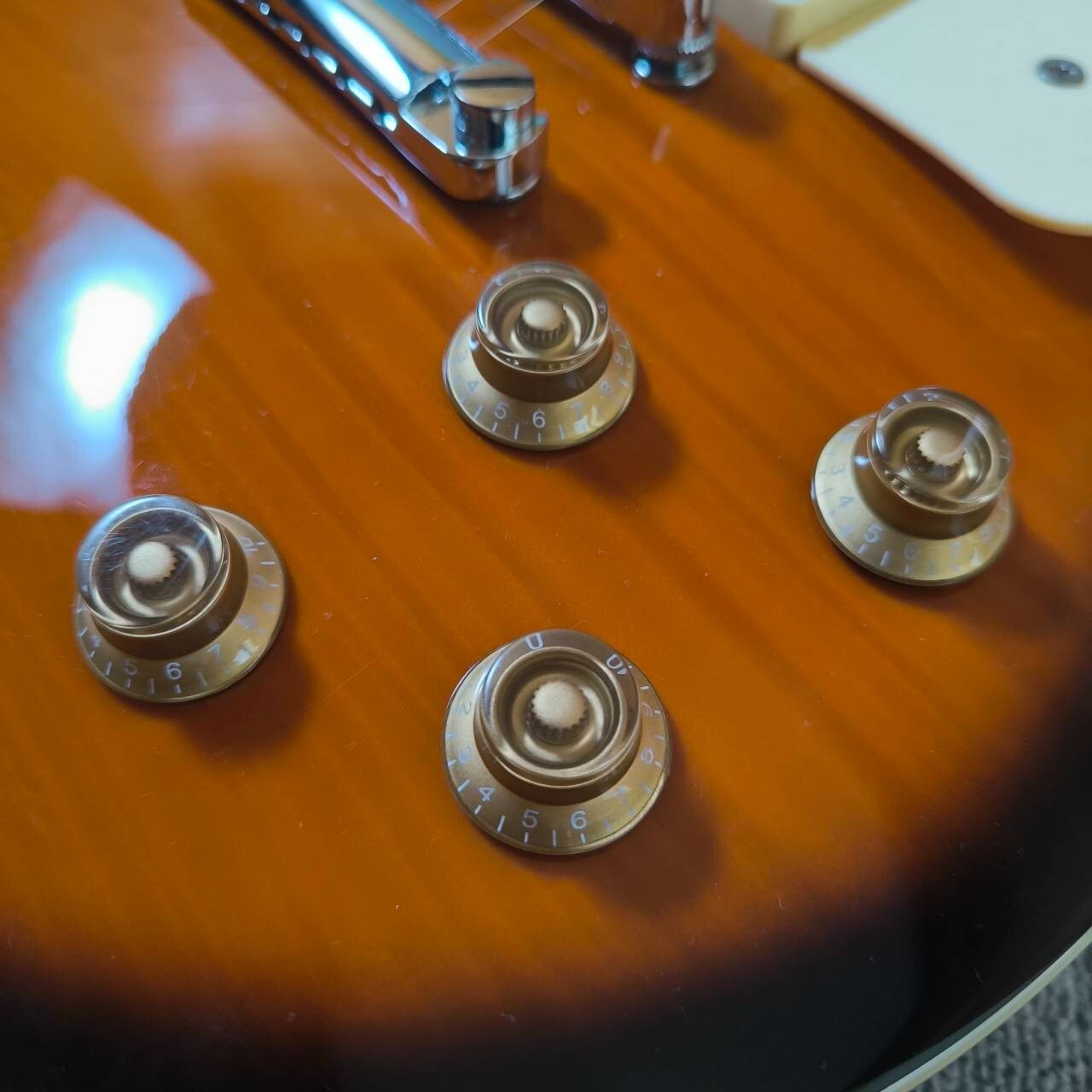 Blitz by Aria Pro II Les Paul Standard Type Cherry Burst Used Froma Japan