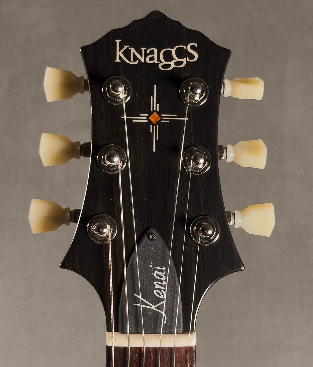 Knaggs Kenai Natural Spalt Turquoise Lapis Electric Guitar