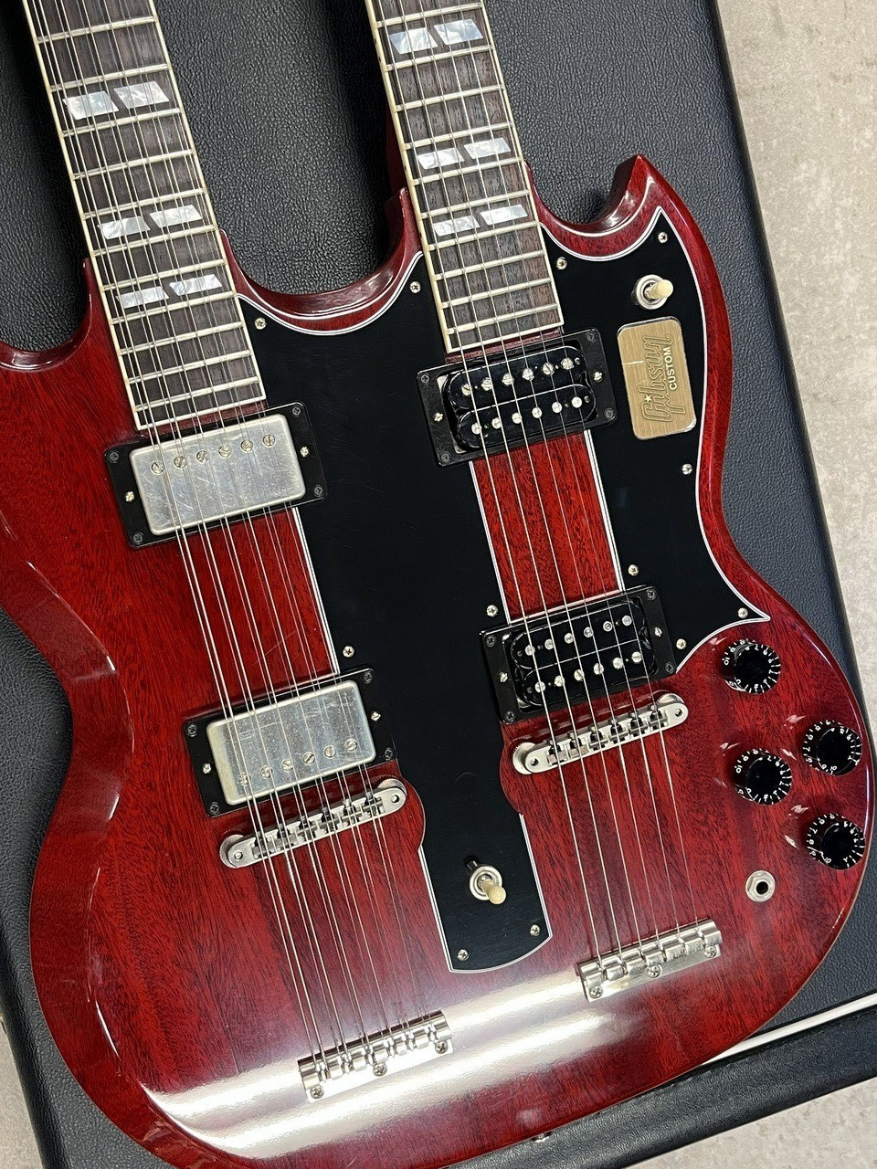 Gibson Custom Shop Japan LTD Run Mid 60’s EDS-1275 Double Neck VOS Faded Cherry