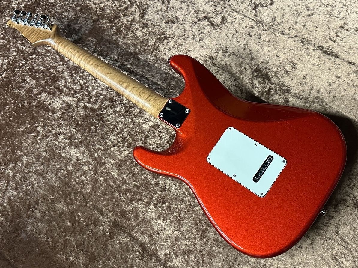 Suhr Je-Line Classic S Antique Roasted Flame Maple -Candy Apple Red- 3.59Kg Safe