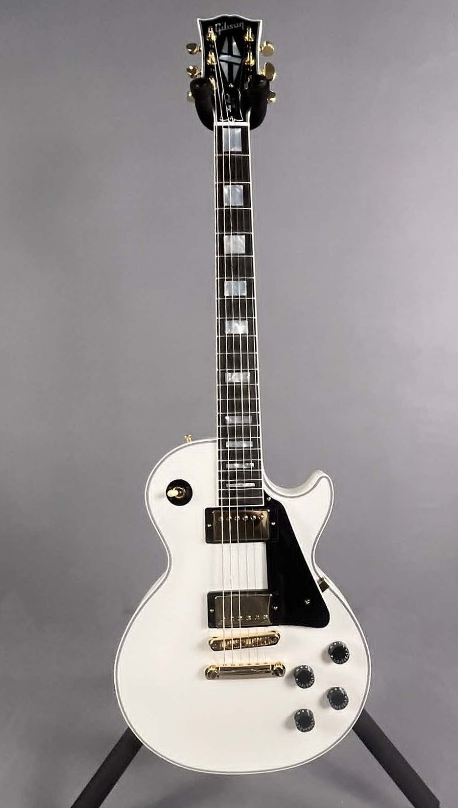 Gibson Custom Les Paul Custom Electric Guitar – Alpine White ~ Mint!