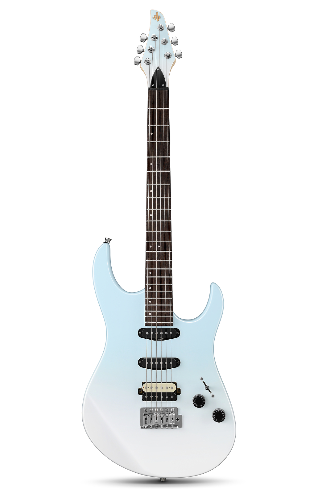 Donner DMT-66 Electric Guitar + Gig Bag Tremelo Bridge H-S-S Pickup Blue