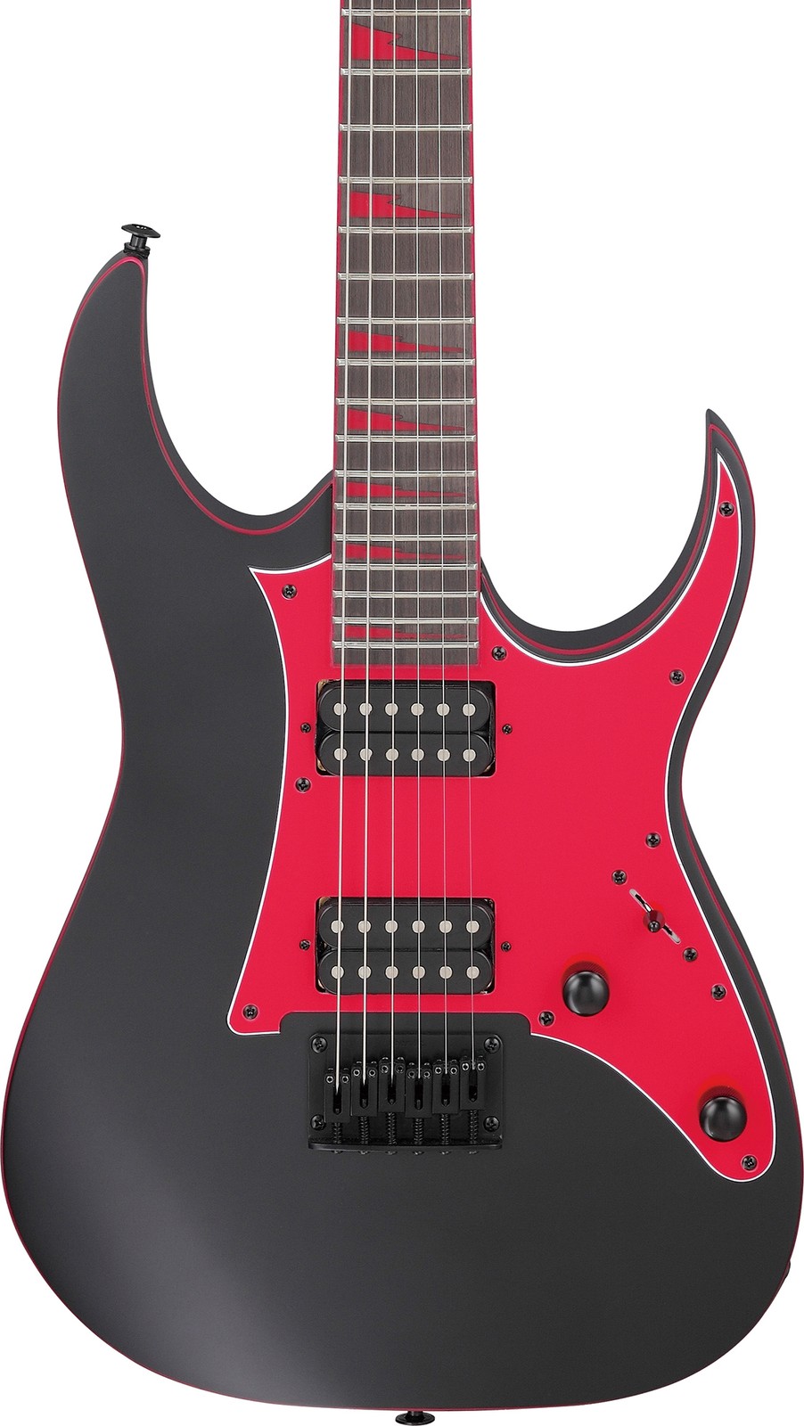 Ibanez GRG131DX RG Gio Electric Guitar – Black Flat w/ Gig Bag