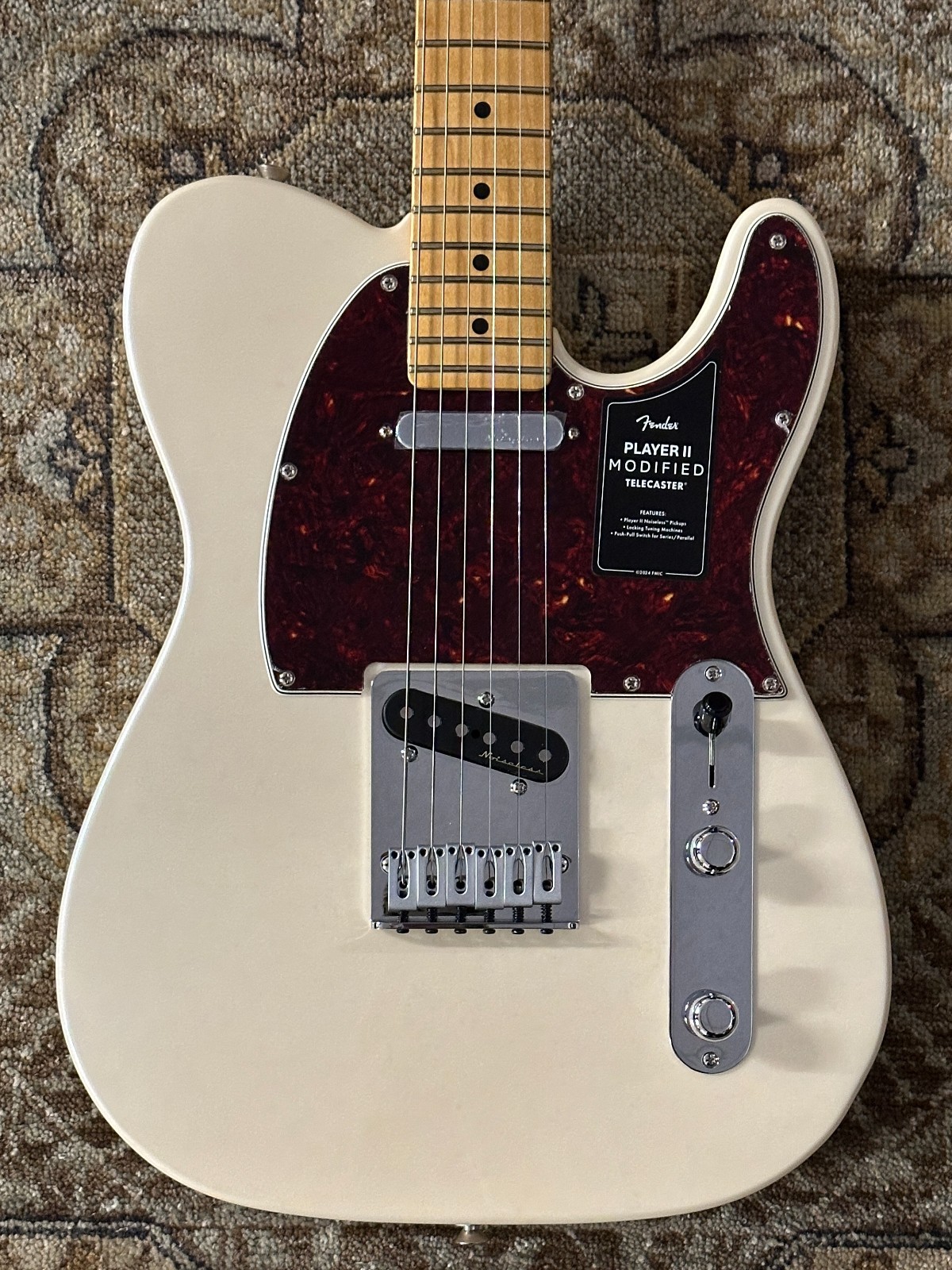 Fender Player II Modified Telecaster w/ Gig Bag and Free Pro Setup