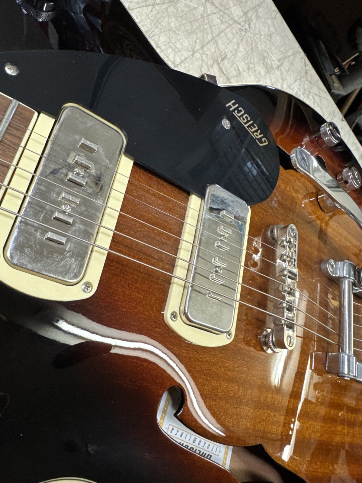 Gretsch G2622/ABB -P90 Streamliner Double-Cut P90 – Havana Burst Bigsby Tremolo