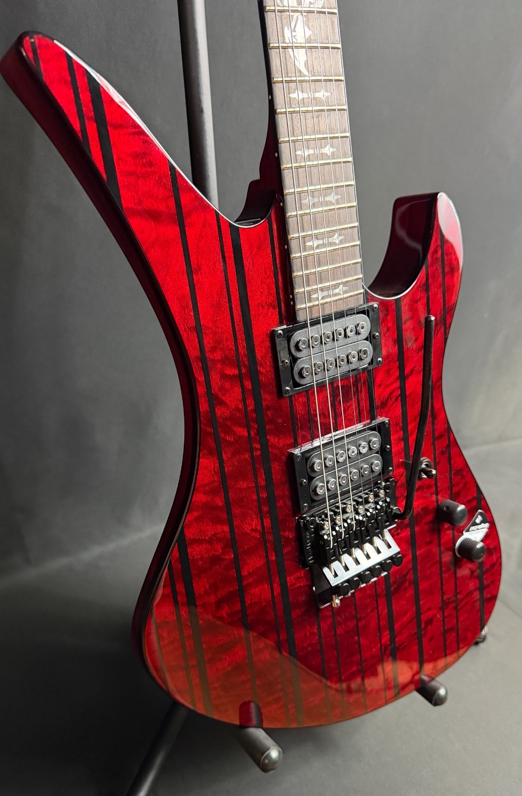 Schecter Synyster Standard Plus Electric Guitar Transparent Deep Red Finish