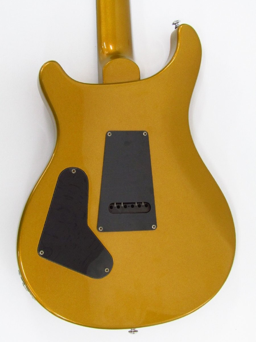 PRS SE Custom 24 Electric Guitar Gold Metallic Beveled Top