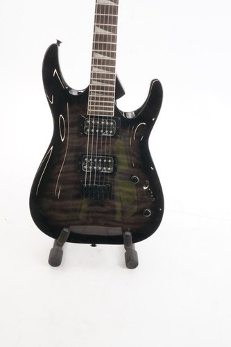 Jackson JS Series Dinky Arch Top JS32Q DKA HT Guitar (Transparent Black Burst)