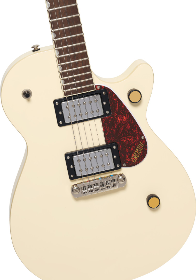 Gretsch Streamliner Jet Club Single-Cutaway, Laurel board, Vintage White BLOWOUT