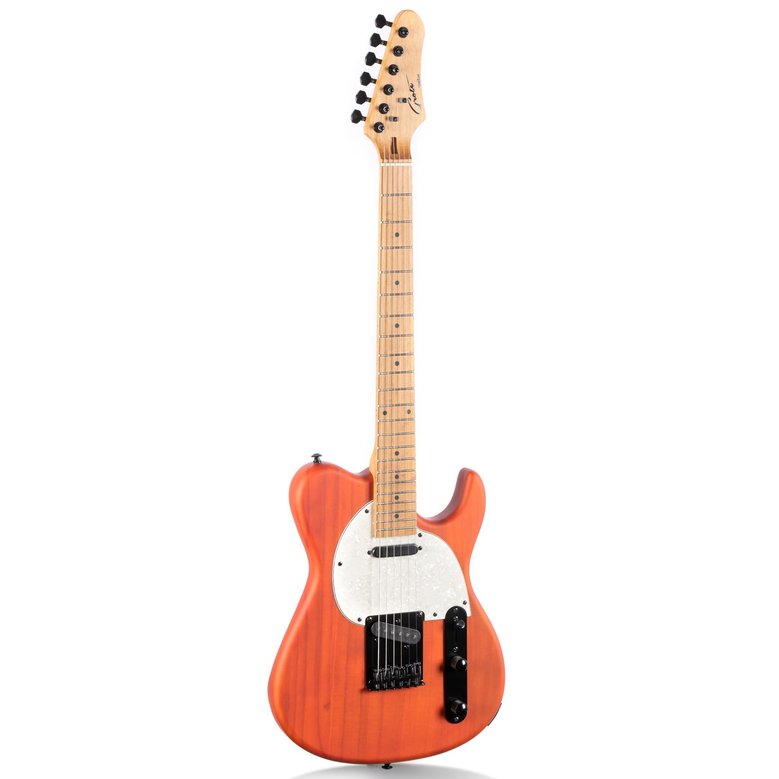 Solid Guita Right Handed TL Style (Coma Red)