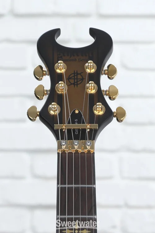 Schecter Synyster Gates Custom-S Electric Guitar – Satin Gold Burst