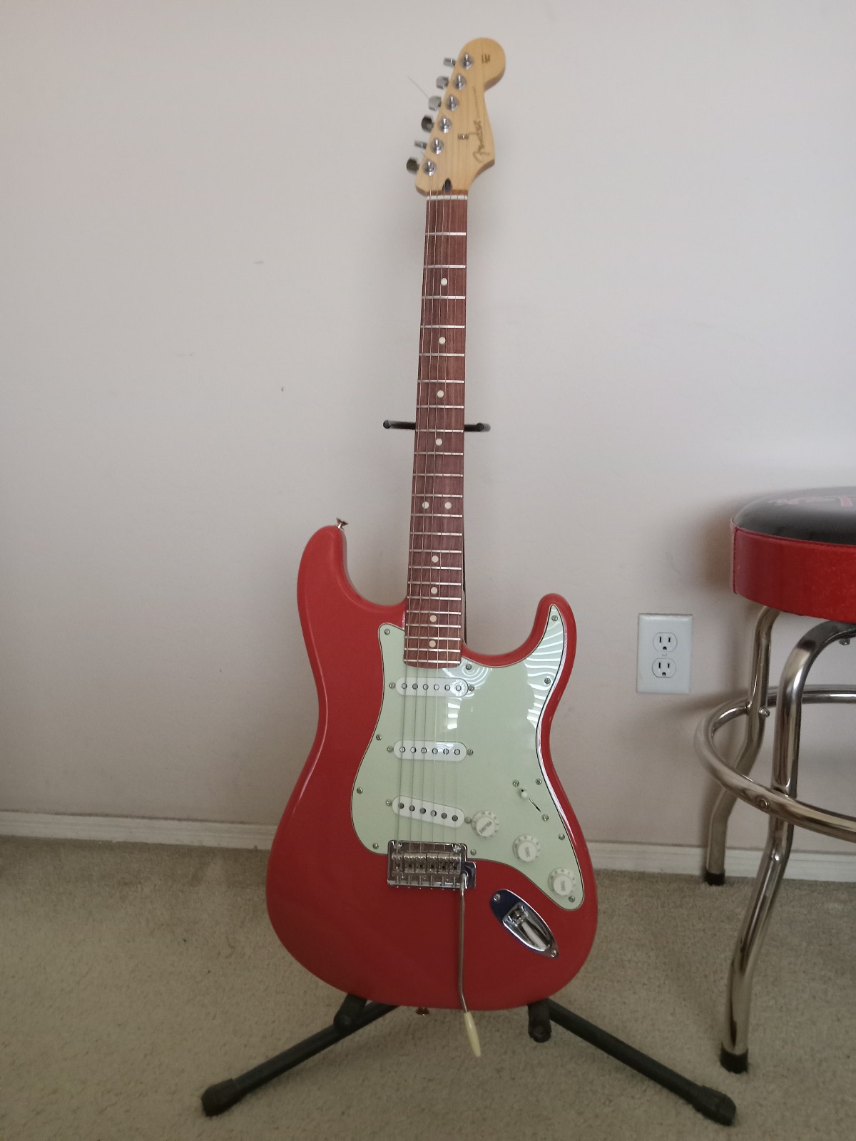 Fender Stratocaster Fiesta Red Electric Guitar