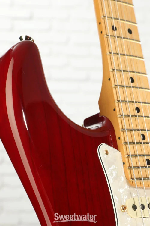 Fender Tash Sultana Stratocaster Electric Guitar – Transparent Cherry
