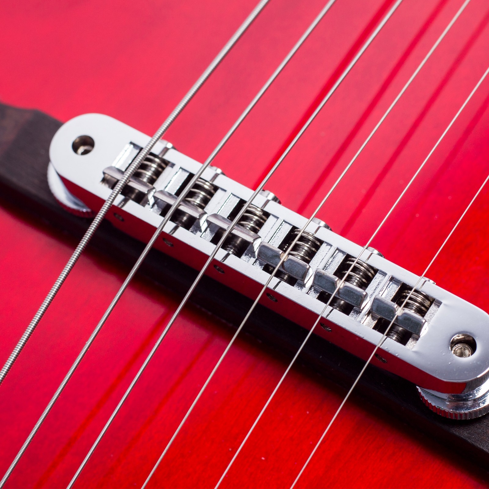 RED Jazz Electric Guitar Hollow Body Chrome Hardware P90 pickup （GROTE ）