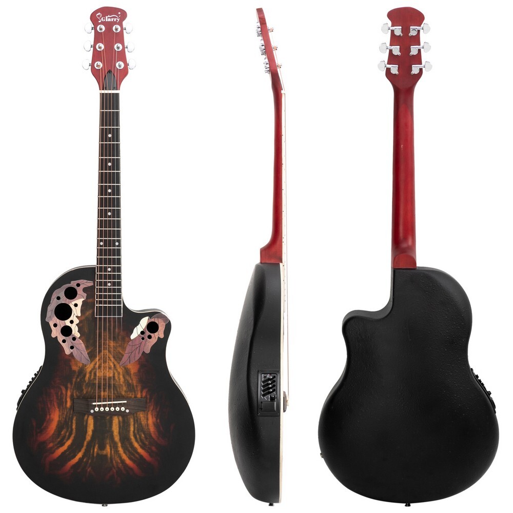 🎸WARM WINTER SPECIALS!🎶O Style Acoustic-Electric Guitar +Case/Bag +Strap!
