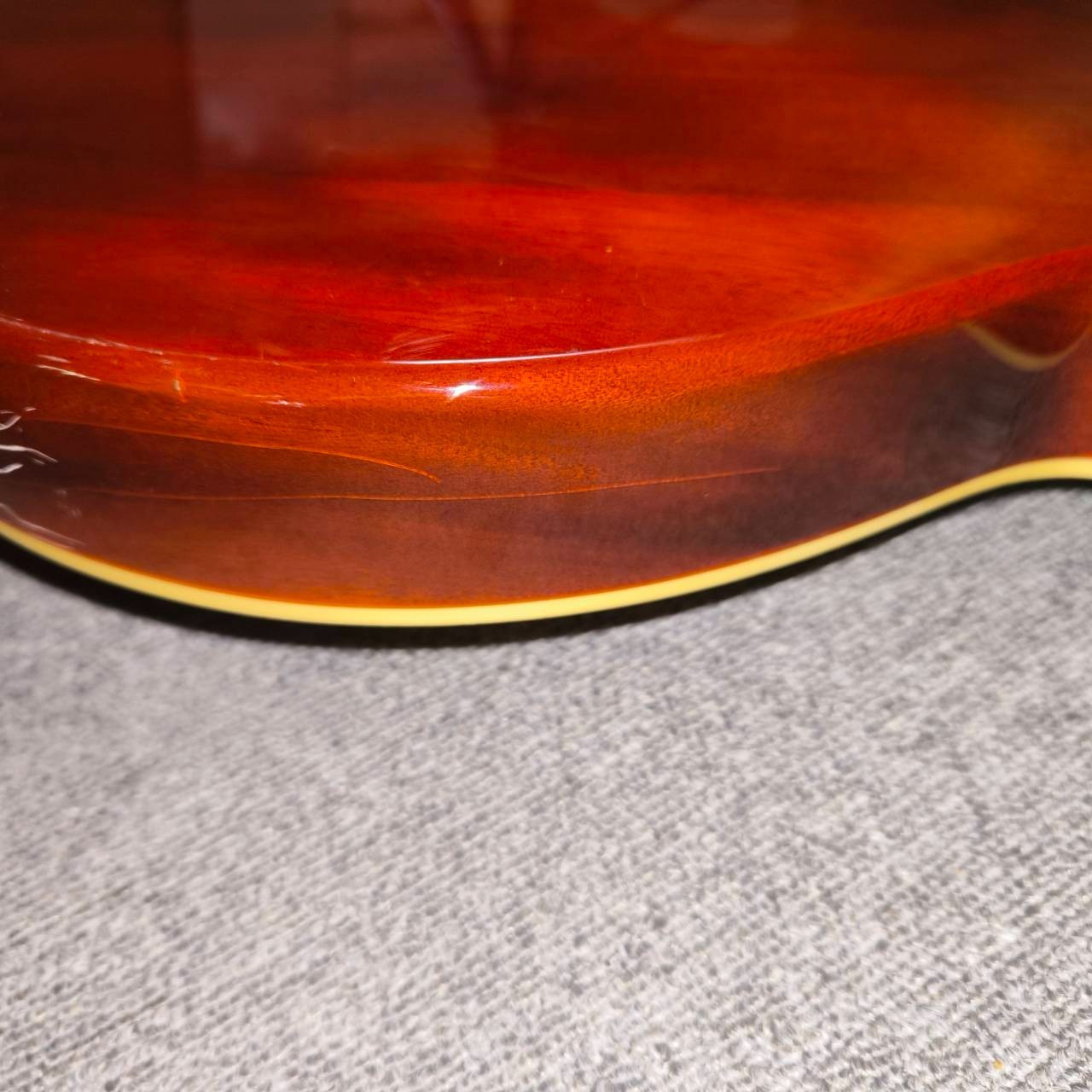 Blitz by Aria Pro II Les Paul Standard Type Yellow Sunburst Ship From Japan #5