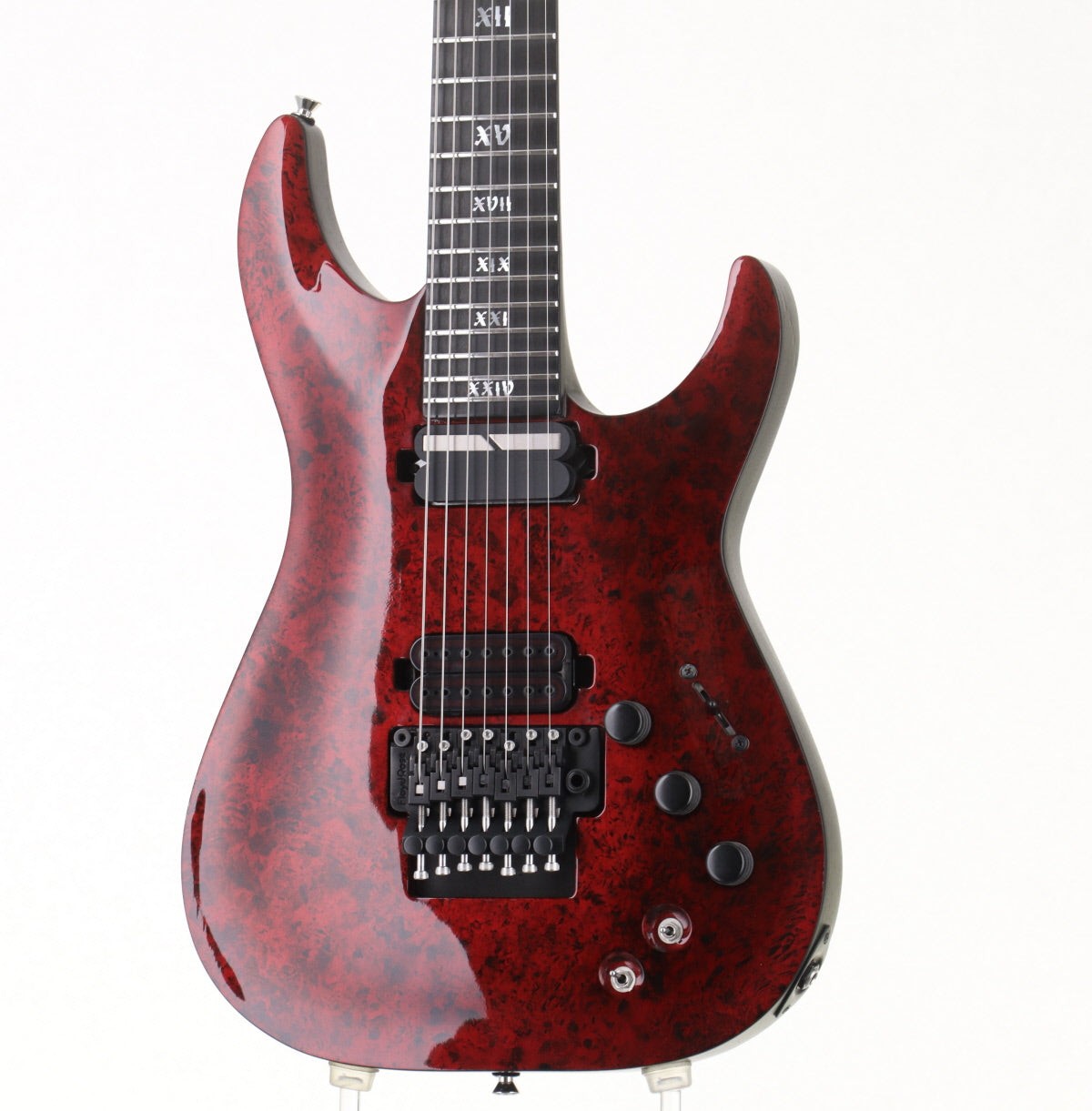 SCHECTER AD-C-7-FR-APOC C-7 FR S Apocalypse Red Regin [W18120602]