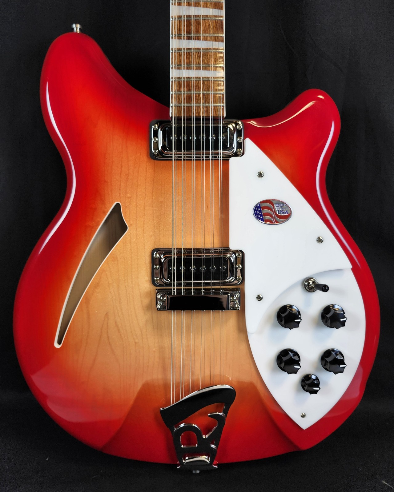 Rickenbacker 360/12 FireGlo 12-String Hollowbody Guitar, Stereo, HSC