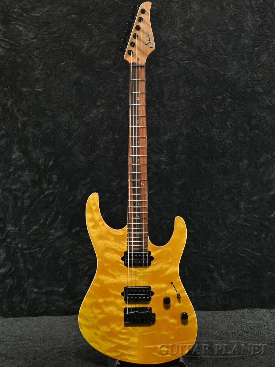 Suhr Custom Modern QMT -Trans Lemon Yellow- 3.4kg Electric Guitar