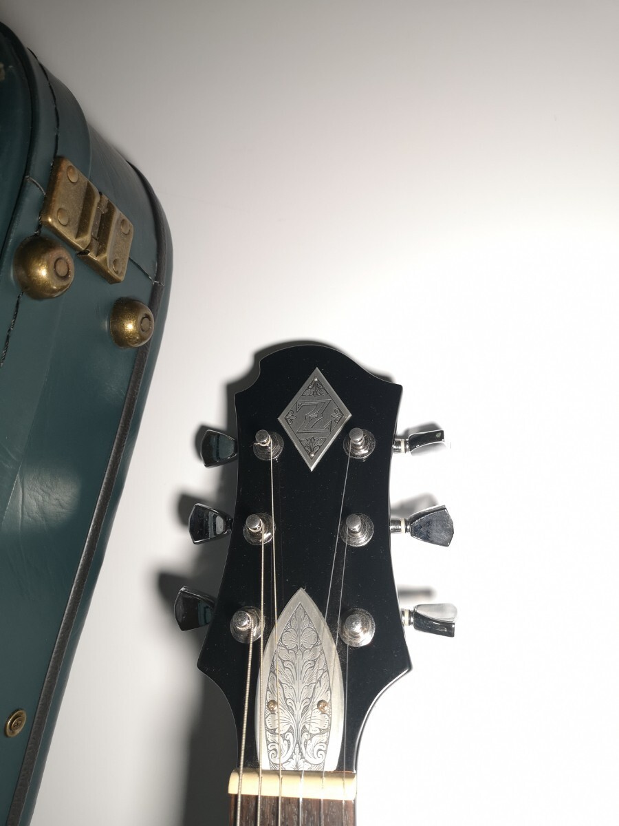 Beautiful Electric Guitar With Case A.C.Zemaitis Custom Model Casimere Series C2