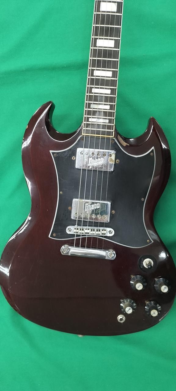 [Greco] SG600 SG type W/Gig bag 1971-74 Electric Guitar Used Shipping from Japan
