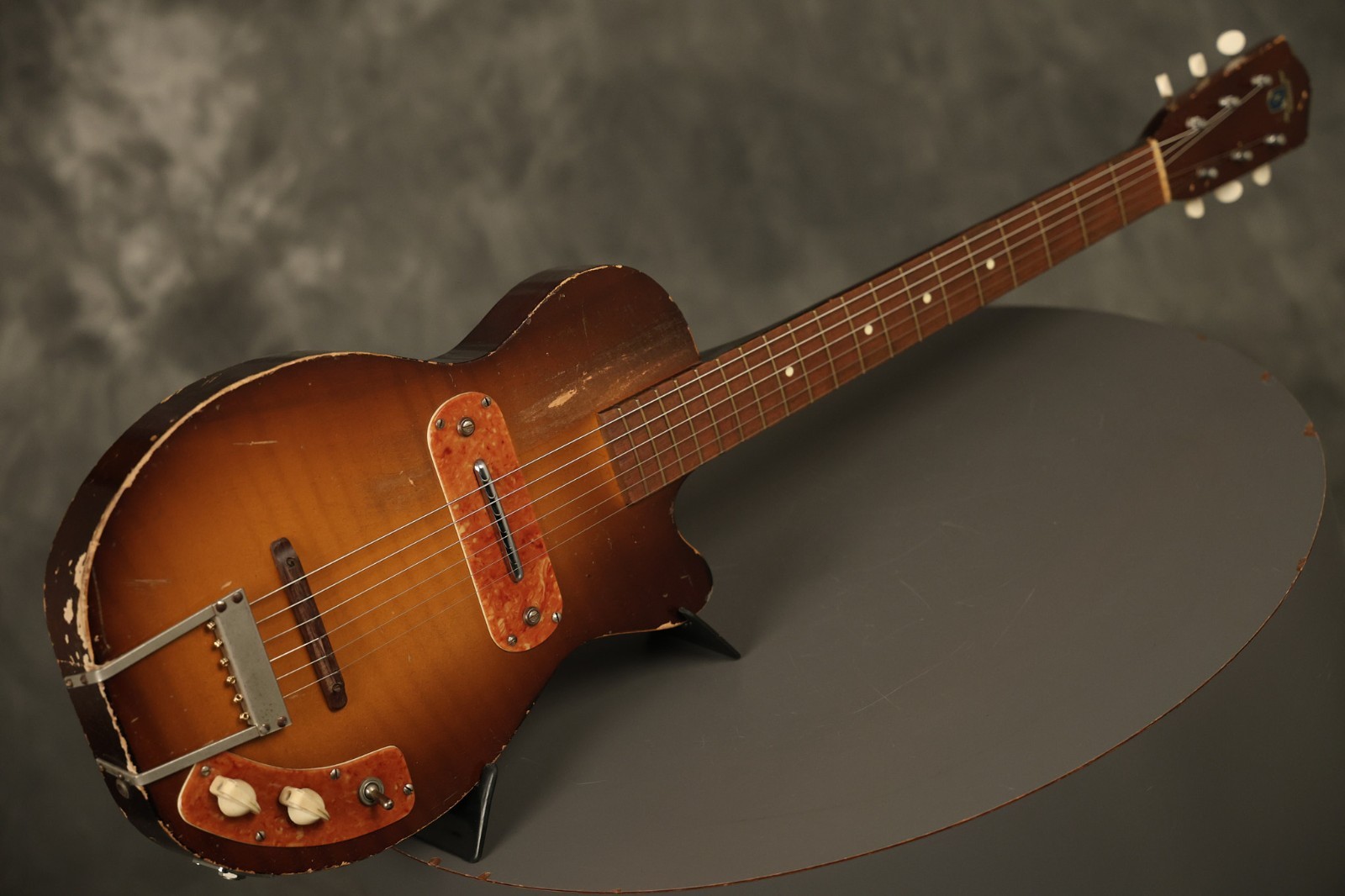 early 1950’s Kay K-125 thru-neck