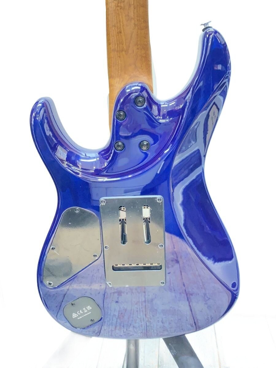 Ibanez Az Premium/7 String Electric Guitar/Strat Type/Blue/2S/Steel Saddle/Az427