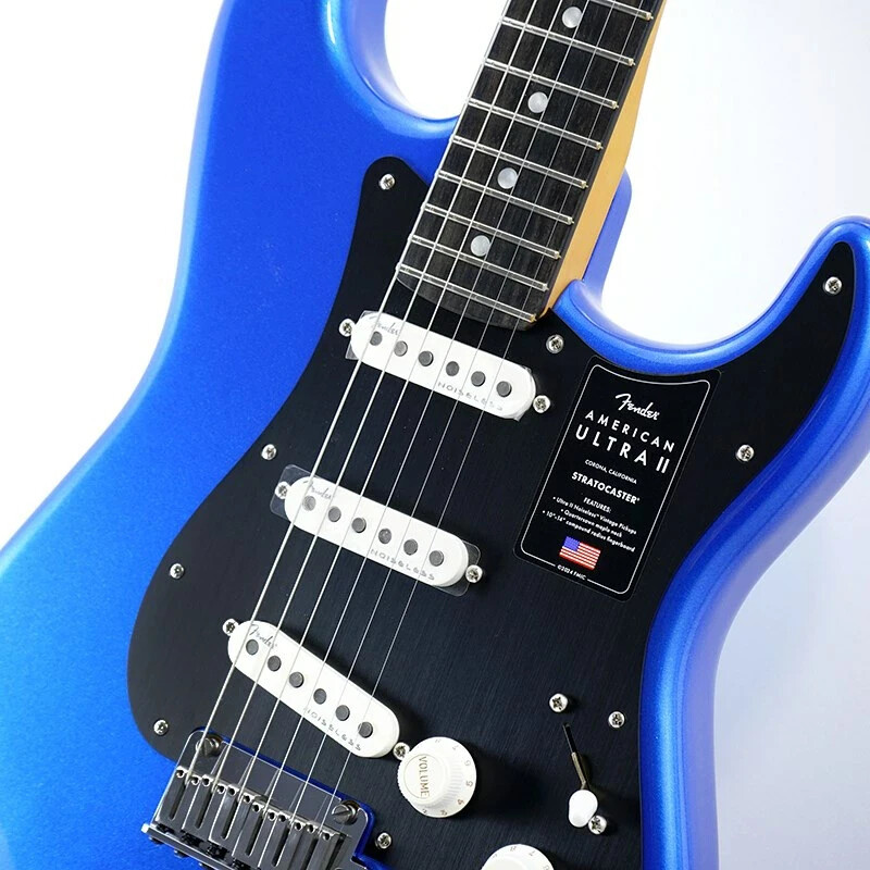 Fender/American Ultra II Stratocaster Ebony Fingerboard Noble Blue w/Hard Case