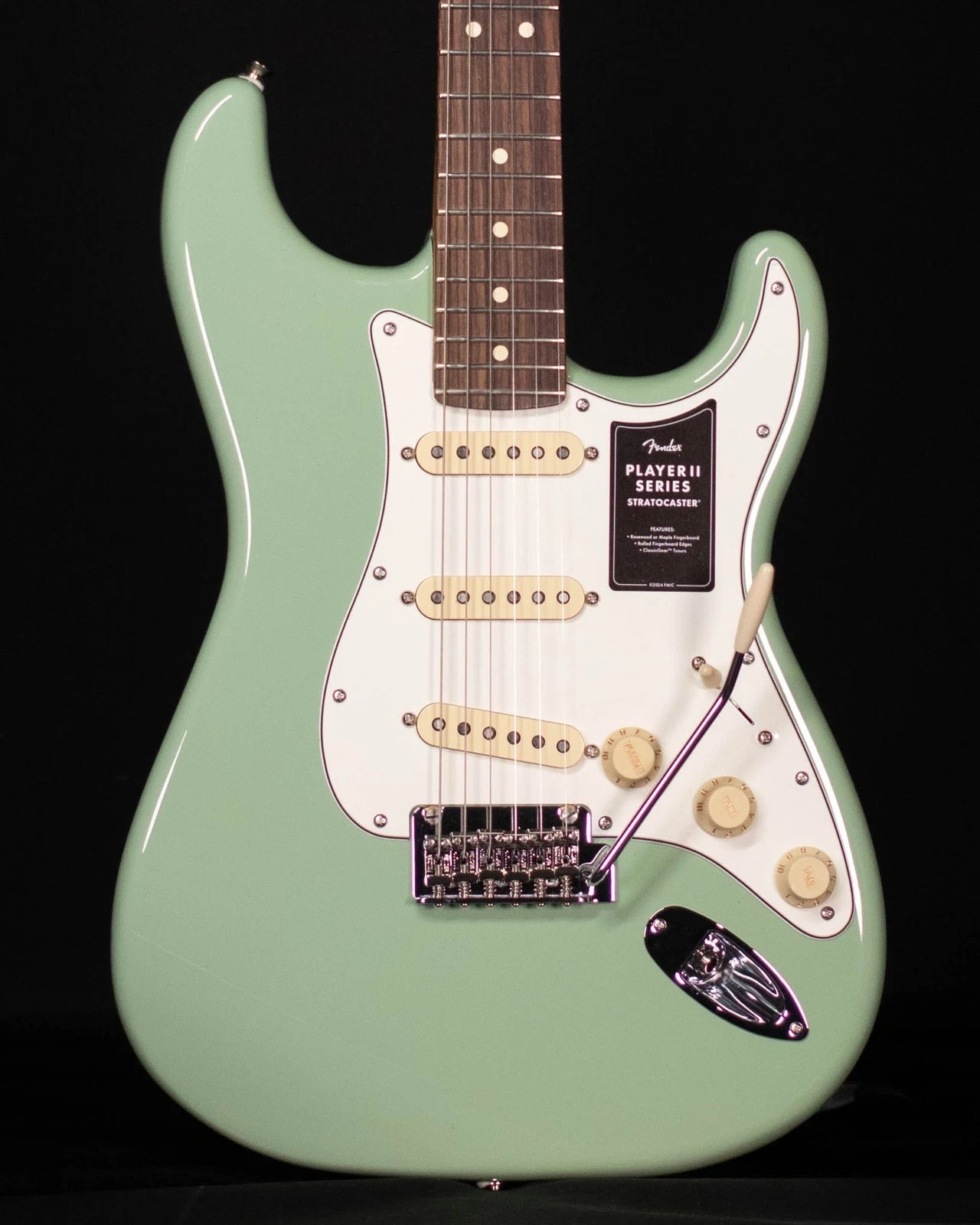 Fender Player II Stratocaster Rosewood FB Birch Green New open box