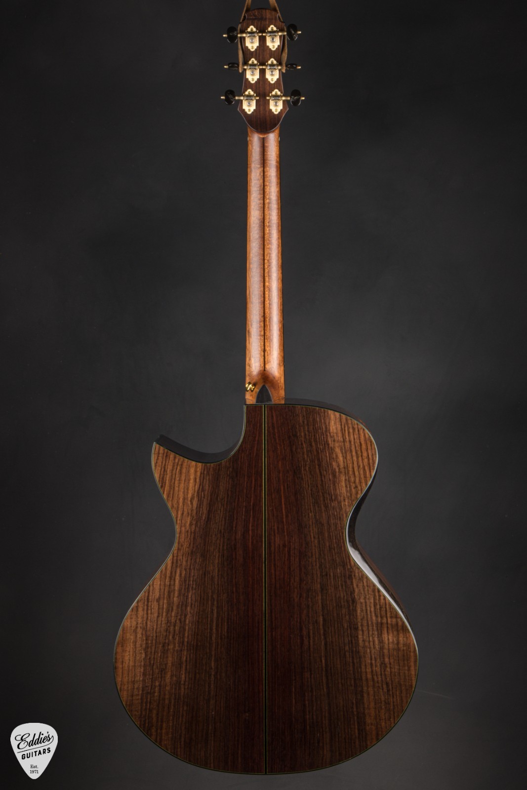 Hozen Gold Label Deep OM – Golden Adirondack Spruce & Honduran Mahogany
