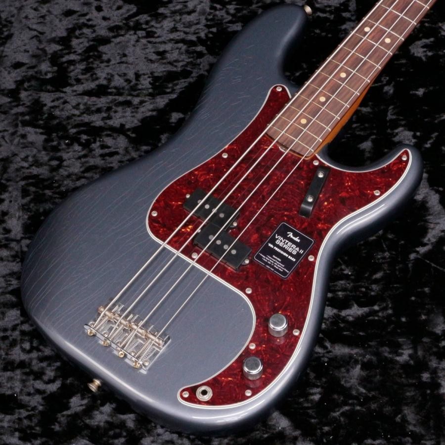 Fender / Vintera II Road Worn ’60s Precision Bass Charcoal Frost Metallic