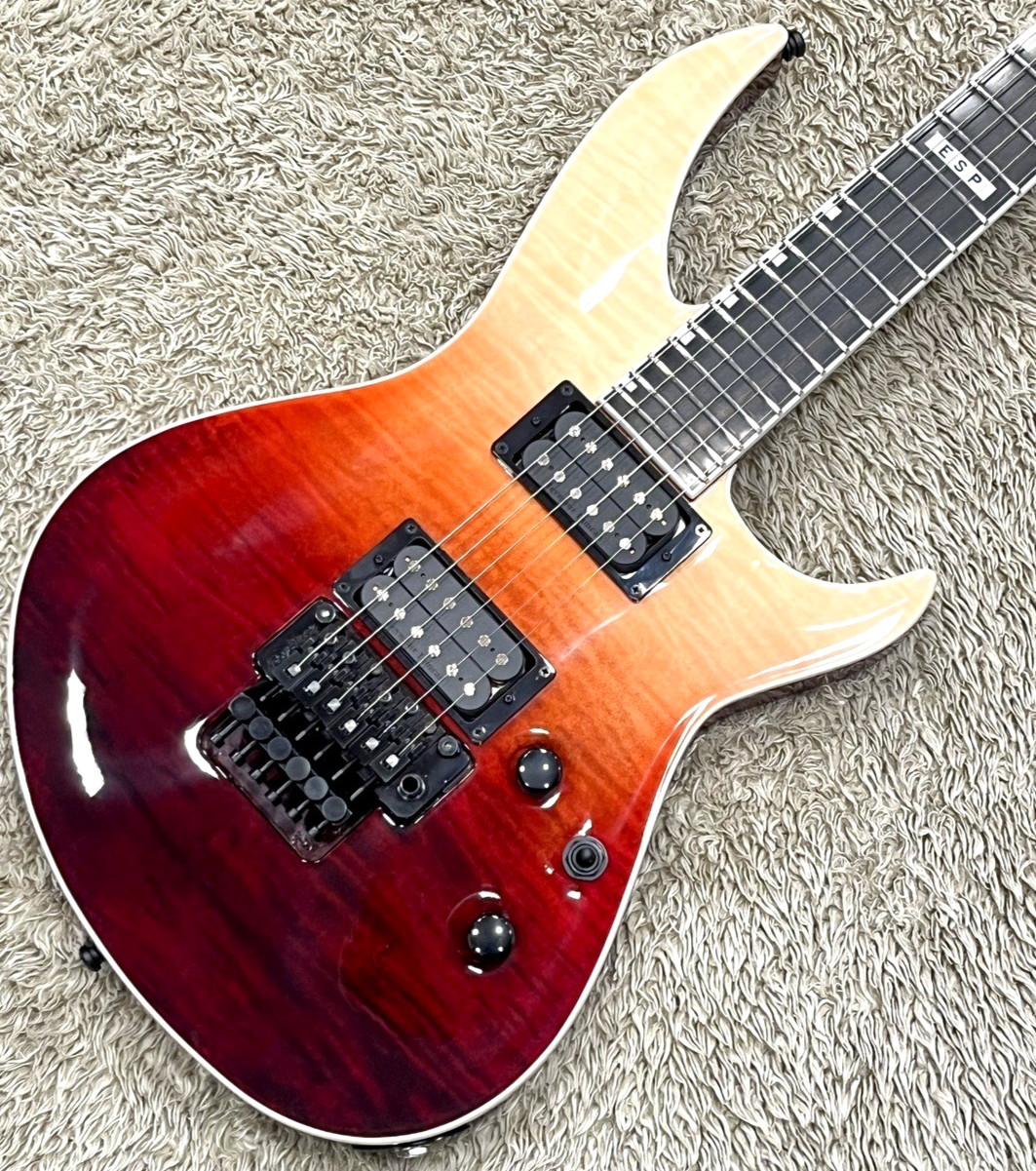 E-II HORIZON-III FR Black Cherry Fade Electric Guitar From Japan