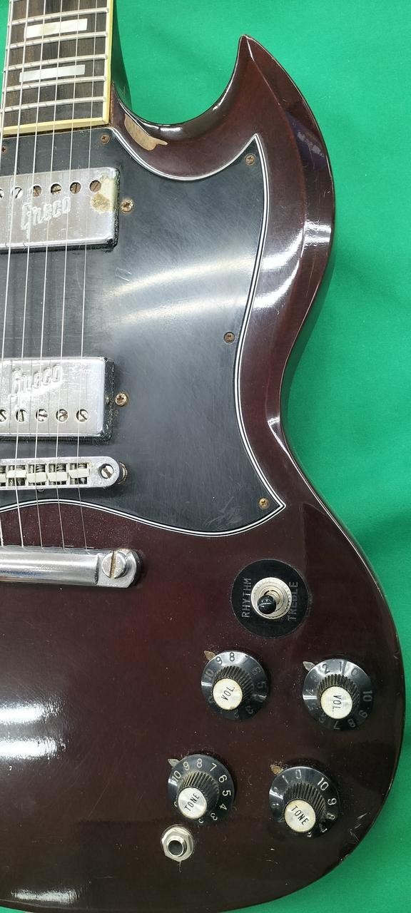 [Greco] SG600 SG type W/Gig bag 1971-74 Electric Guitar Used Shipping from Japan