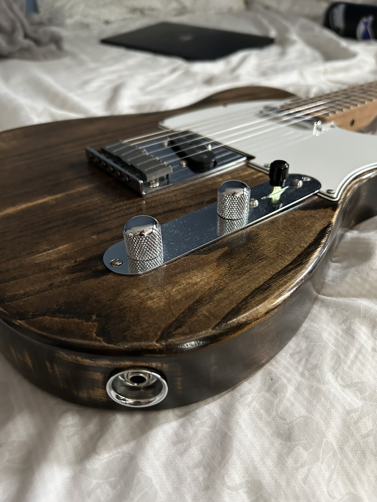 Fender Telecaster – Custom Built – Ash Wood Body,Roasted Maple Wood Warmoth Neck