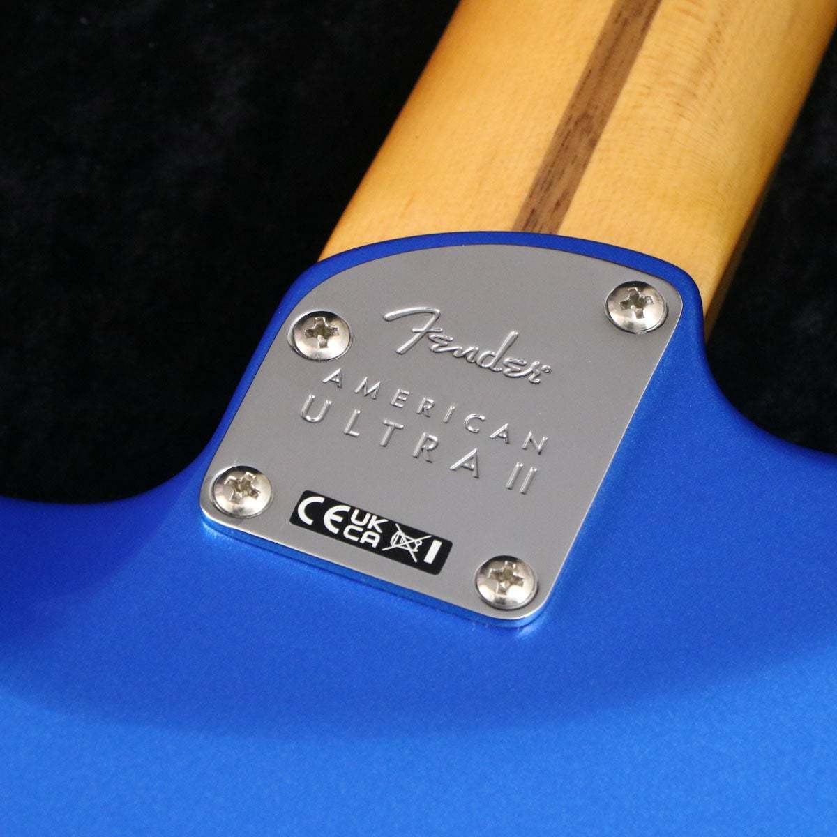 Fender American Ultra II Stratocaster HSS Noble Blue Electric Guitar Used