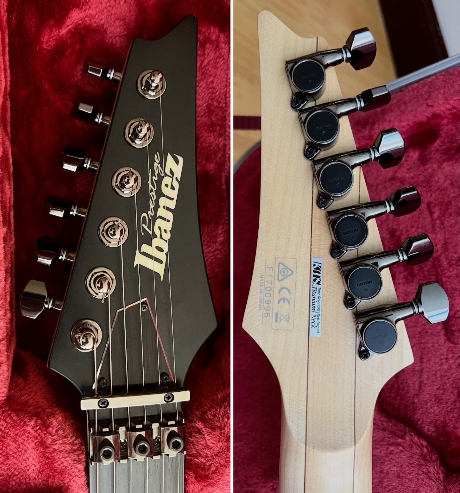 Ibanez Prestige RG6 Uppercut Stainless (UCS)