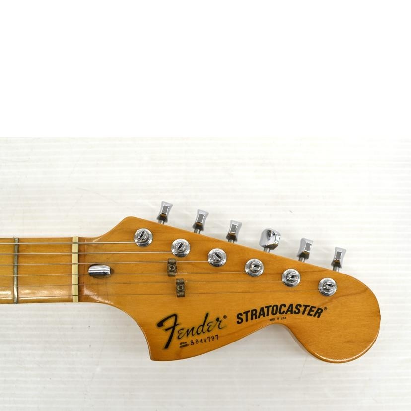 fender USA stratcaster Used Maple fingerboard Cherry Burst w/Hard case