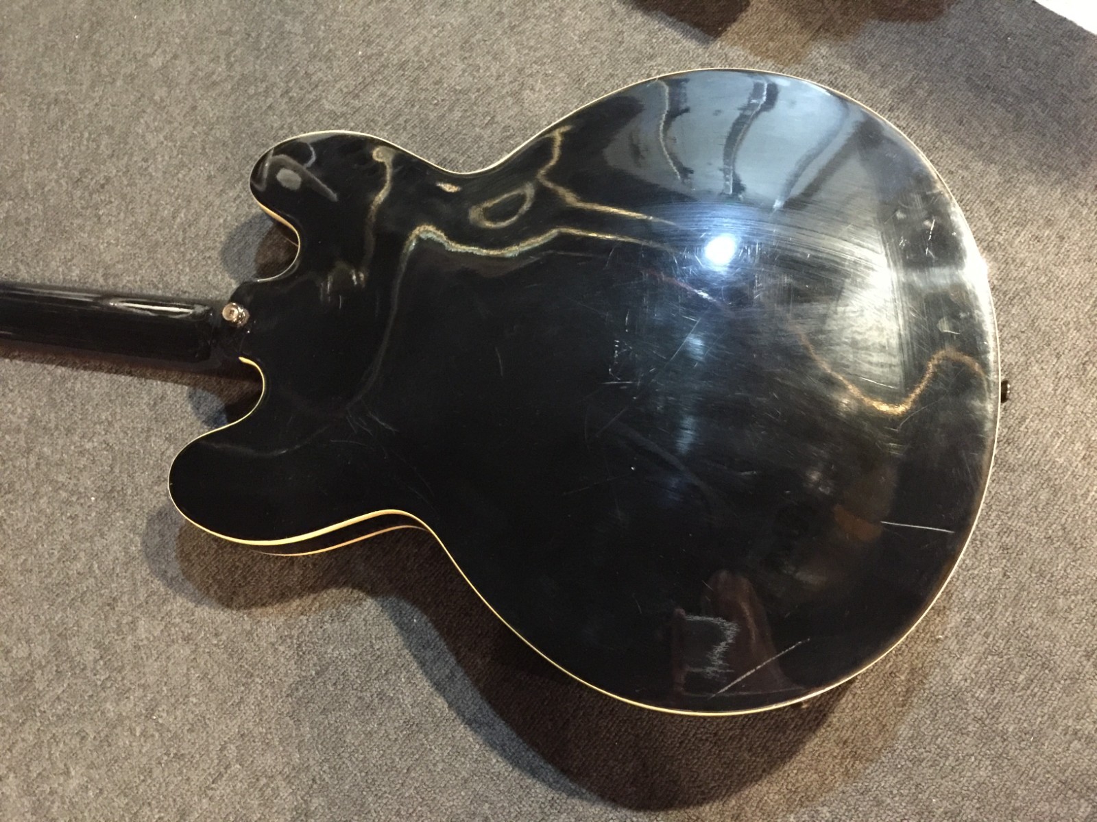 No.043125 Epiphone DOT STUDIO BLK EX