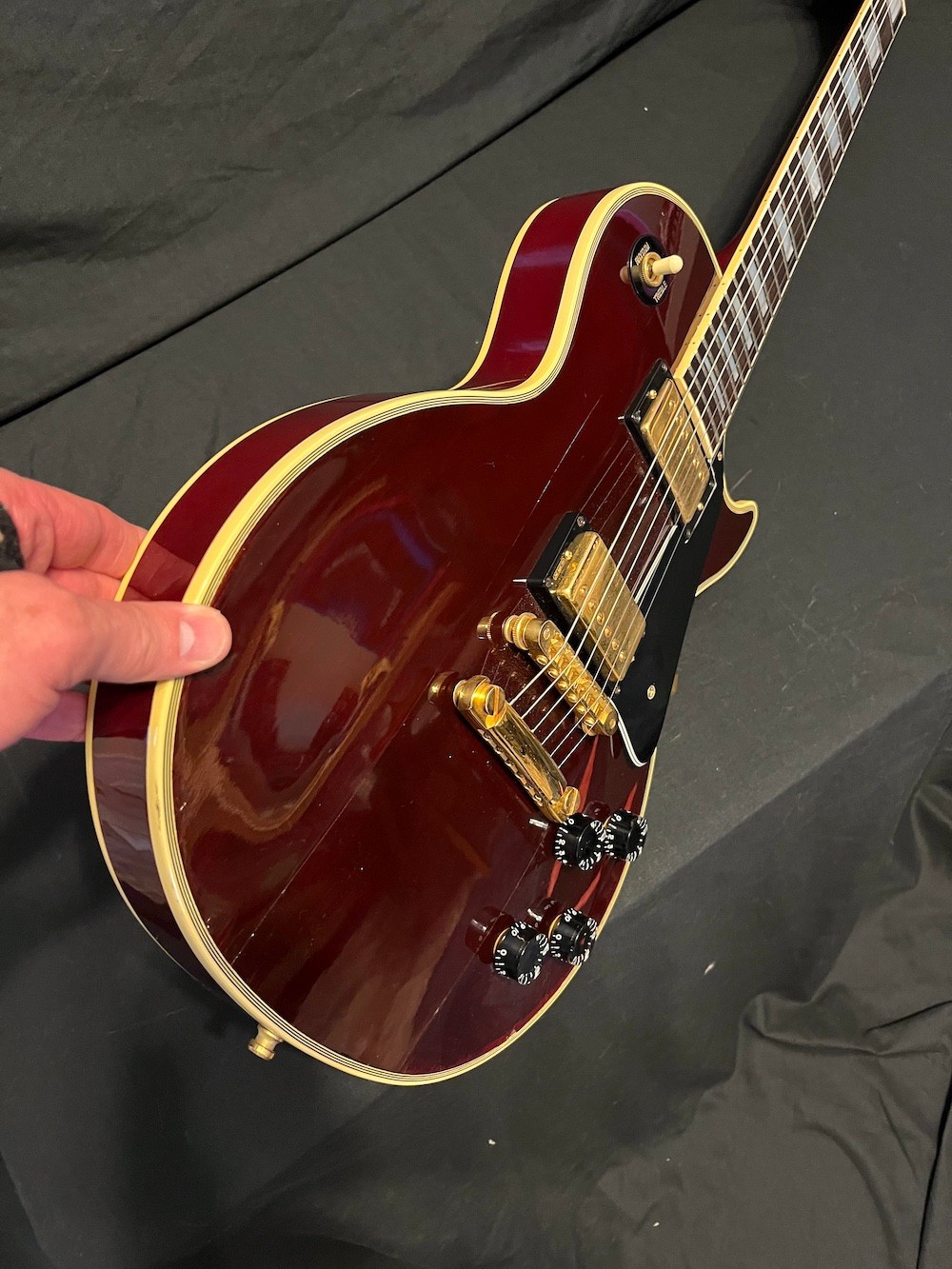 1983 Vintage Gibson Les Paul Custom in Wine Red W/Case