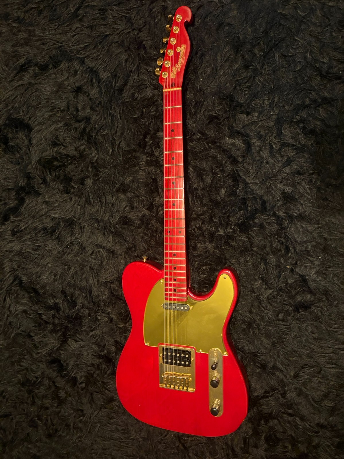 Bill Lawrence Telecaster BKIM-60 Red Electric Guitar Made in Japan