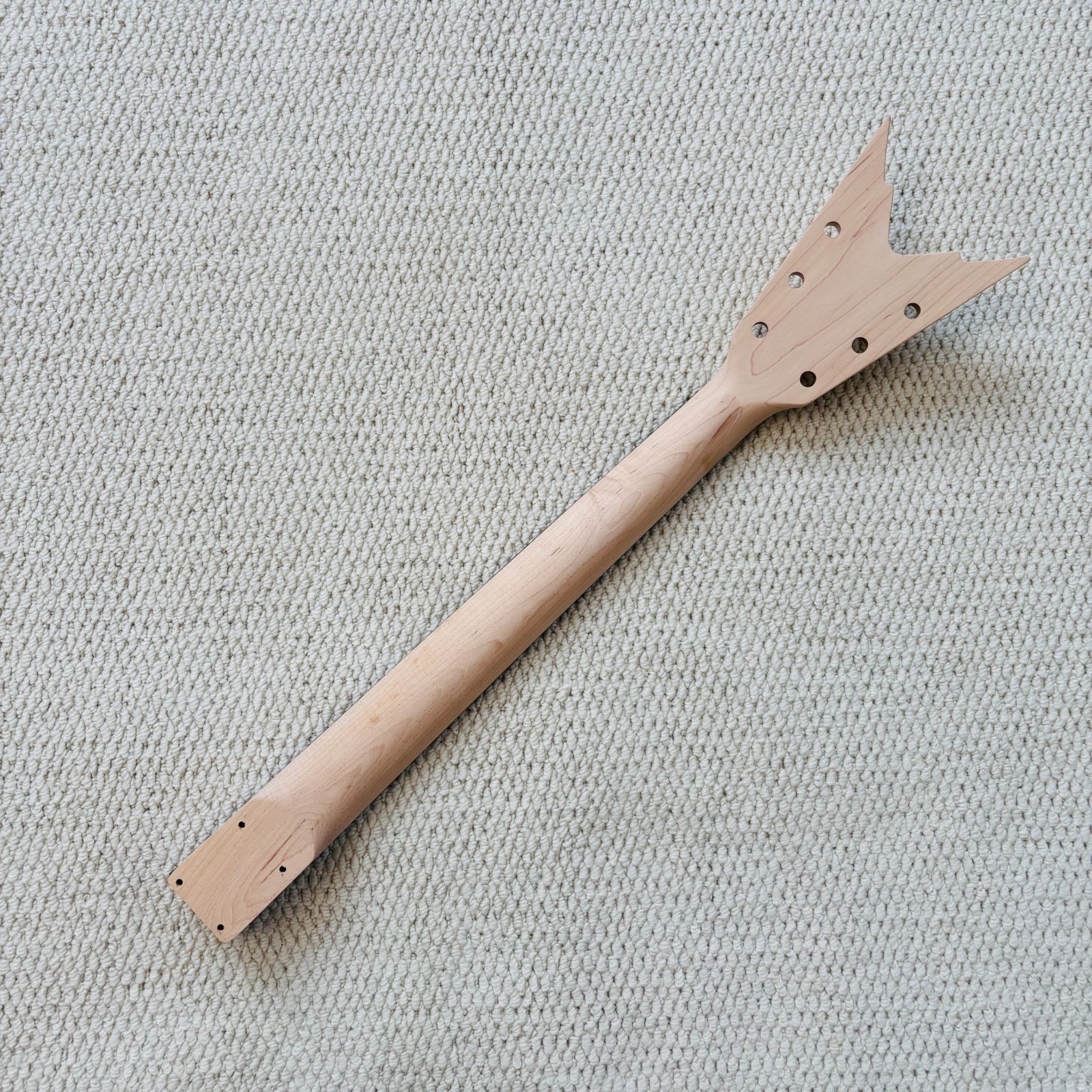 DIY Dean Electric Guitar Kit Mahogany BD Maple Neck Rosewood FB BK Part Tremolo