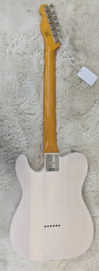 Squier by Fender Classic Vibe 50s Telecaster with Maple Fretboard, White Blonde