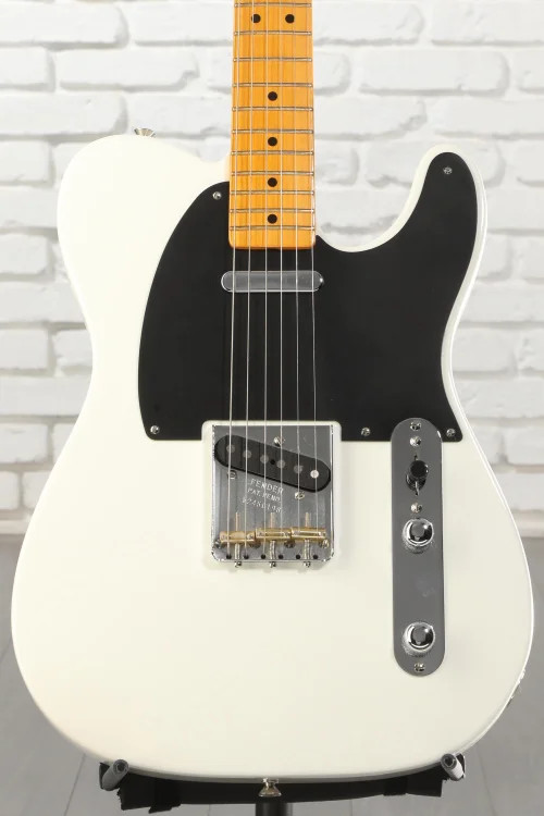 Fender American Vintage II 1951 Telecaster Electric Guitar – Prototype White