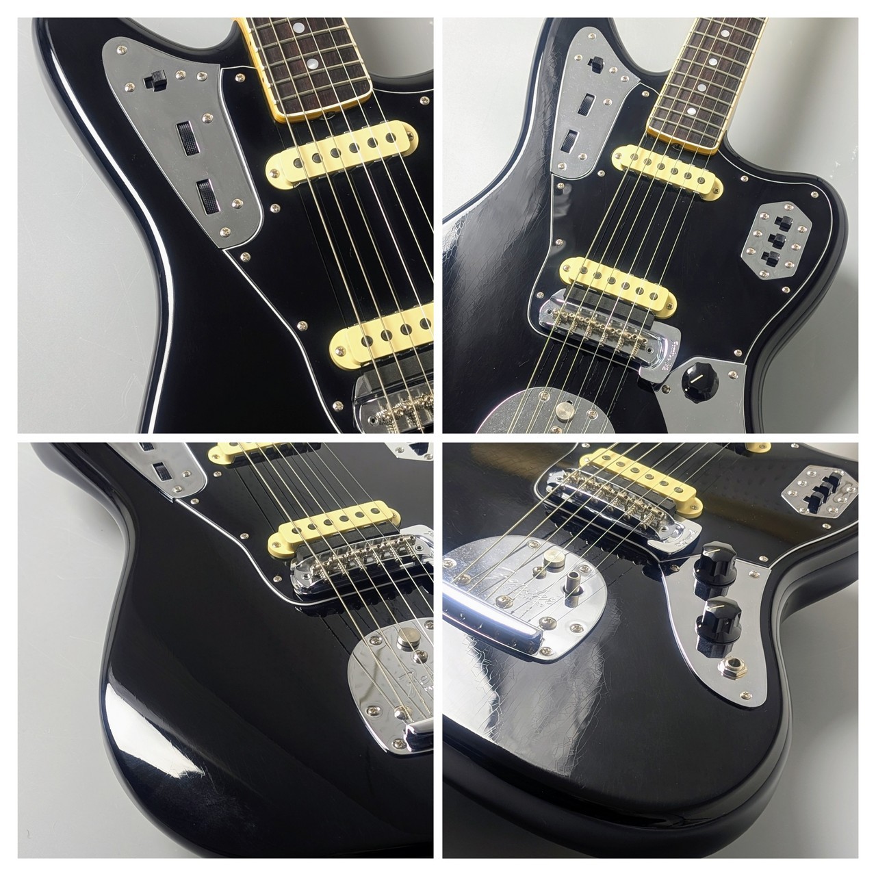 Fender Custom Shop 1966 Jaguar LCC PHC RW Black Used