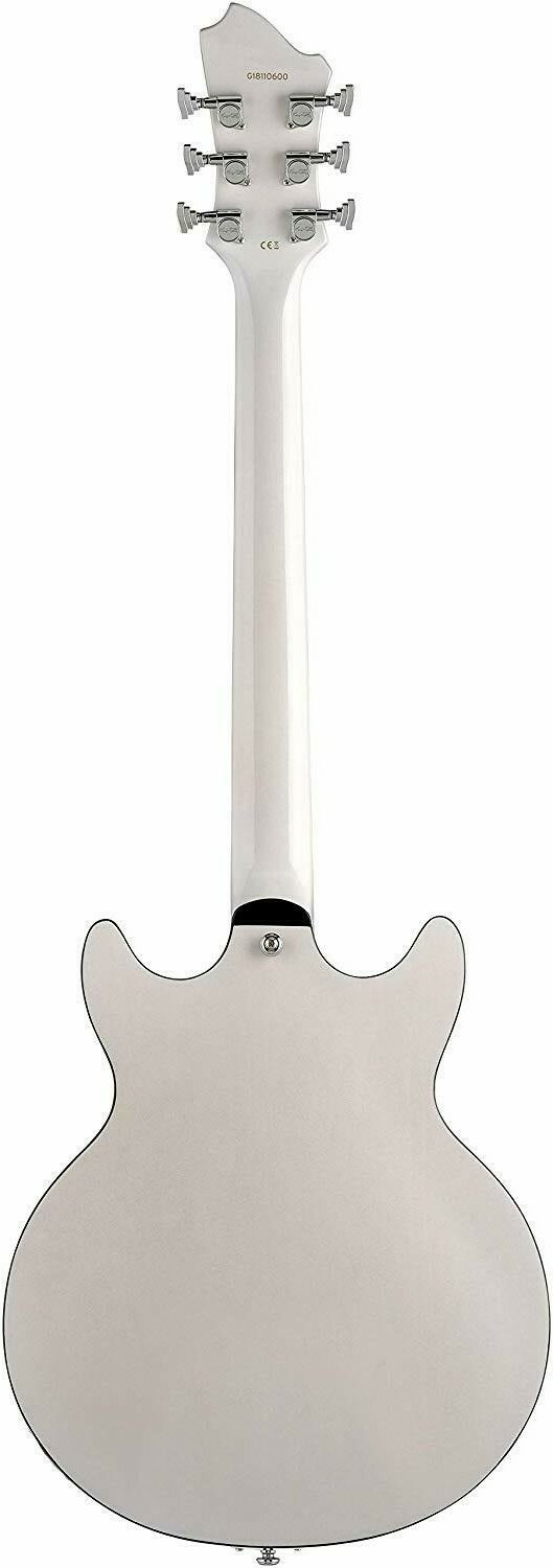 Hagstrom – ALV-SFT – Alvar Semi-Hollow Electric Guitar – Swedish Frost