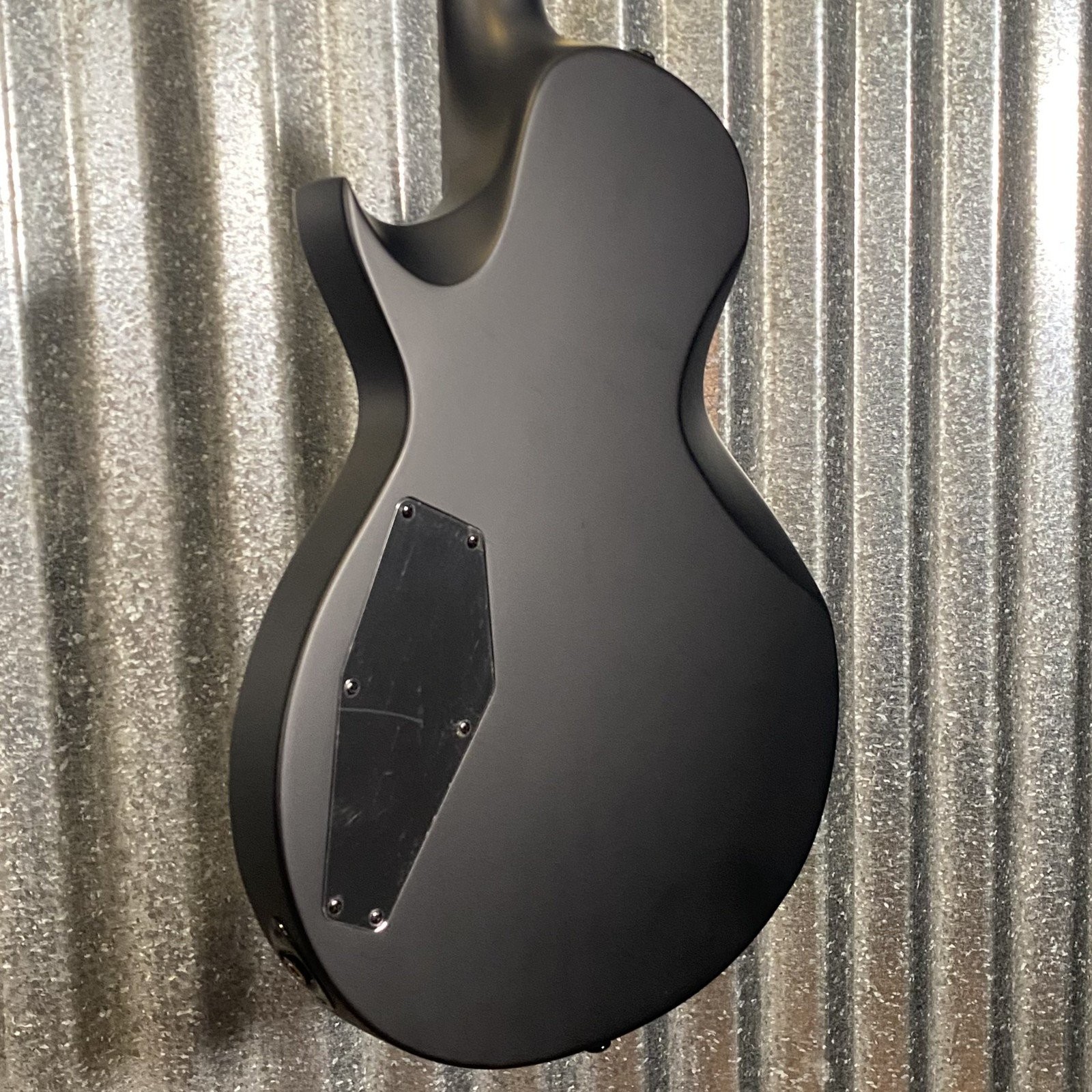 ESP LTD EC Black Metal Eclipse Seymour Duncan Black Satin Guitar & Case #0418…