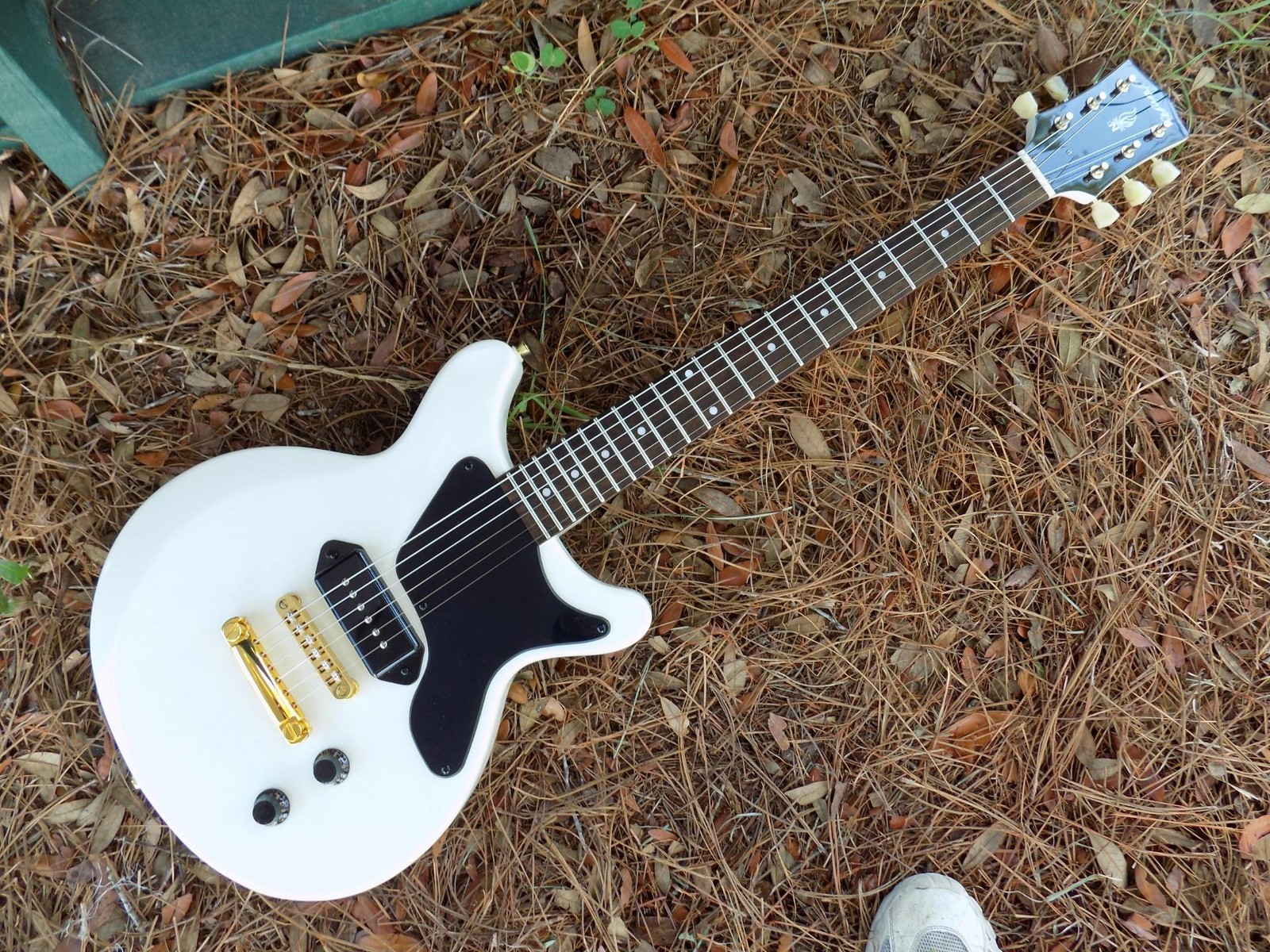 Firefly Set Neck P90 Double Cutaway, Gold Hardware,Wilkinson Tuners, PIO Cap