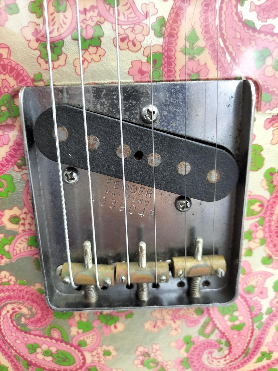 FENDER Pink Paisley Telecaster Type Electric Guitar