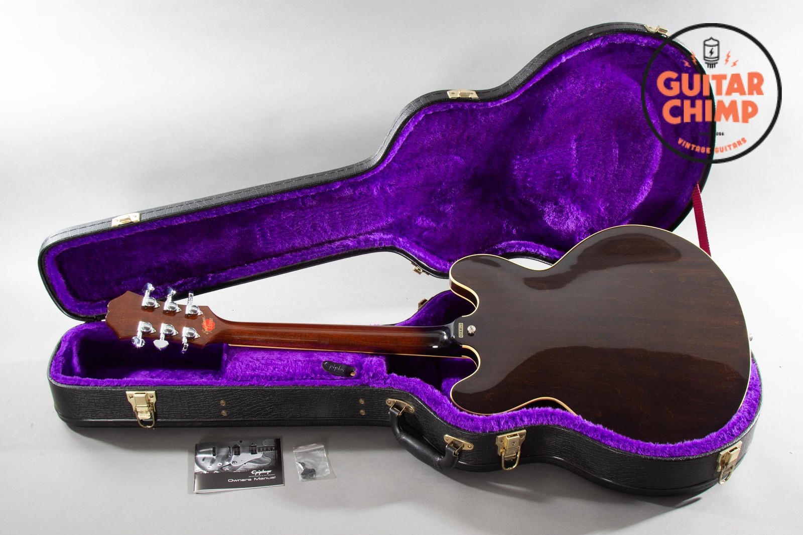 2010 Epiphone Elitist 1965 Casino Vintage Sunburst MIJ Japan w/ OHSC