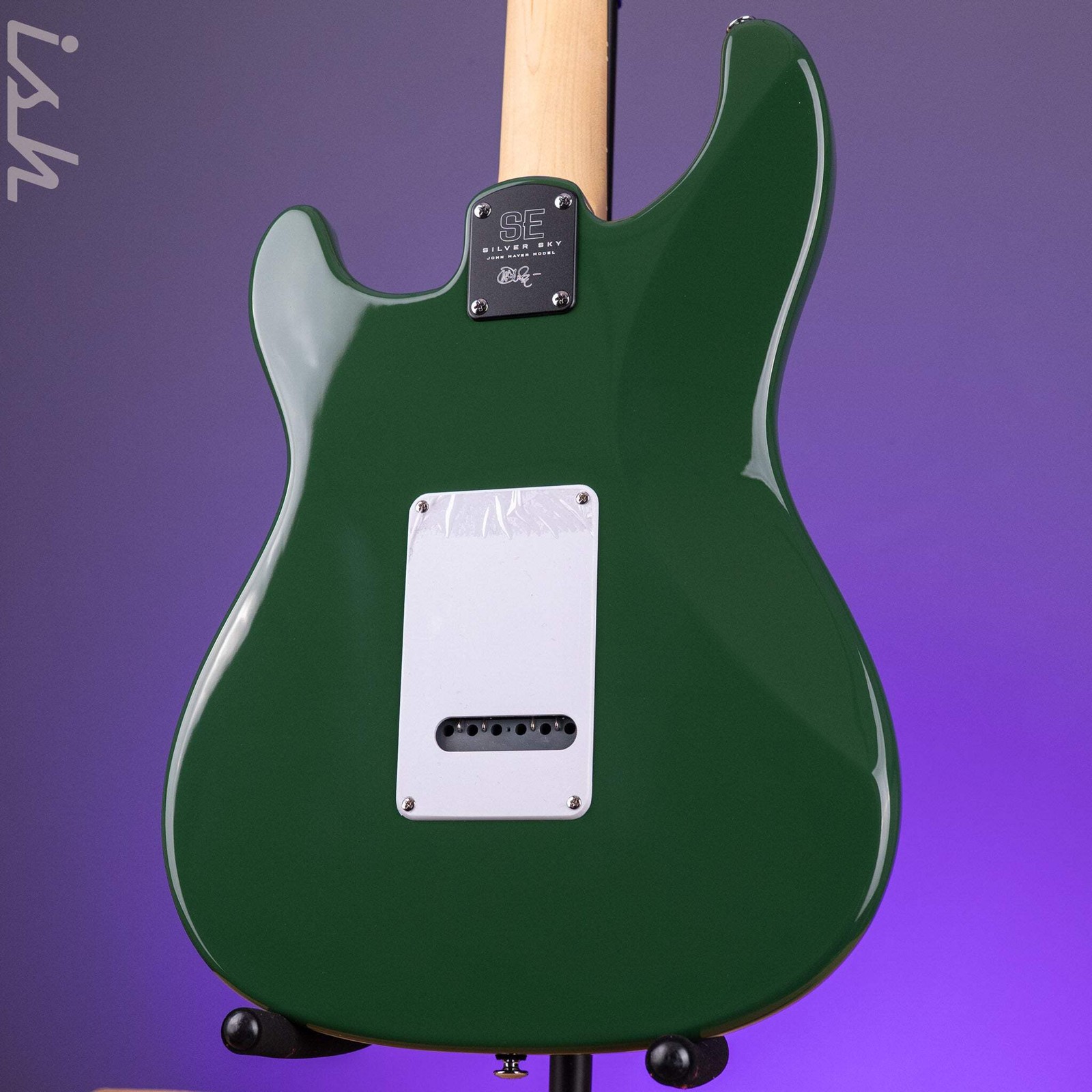 PRS SE Silver Sky Rosewood Board Laurel Green Demo